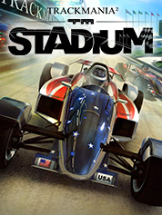 TrackMania Stadium PC game cover art