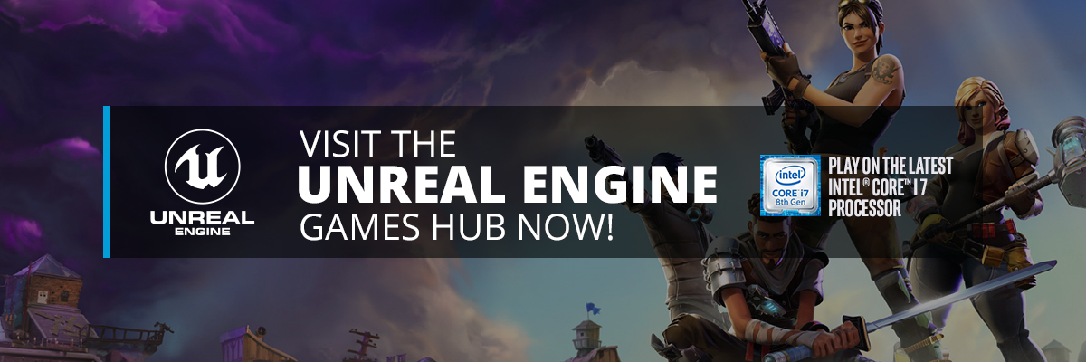 Unreal Engine Games Hub