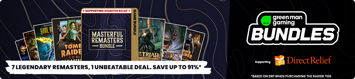 Masterful Remasters Bundle 2025. 7 legendary remasters, 1 unbeatable deal. Save up to 91%*. BUY NOW