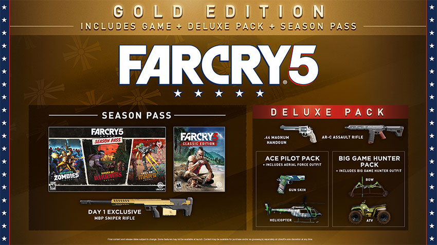 Far Cry 5 Gold Edition Pc