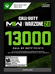 

Call of Duty® Points - 13,000