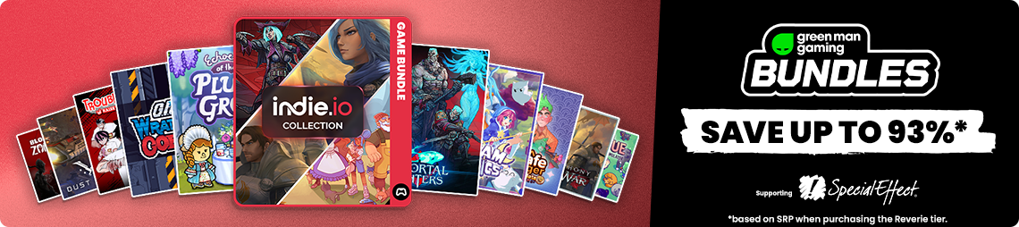 Save up to 93% on a collection of 11 standout indie games from Indie.io. *BASED ON SRP WHEN PURCHASING Reverie Tier. BUY NOW!