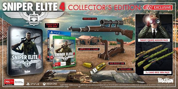 Sniper Elite 4 Collectors Sniper Elite Hub Green Man Gaming