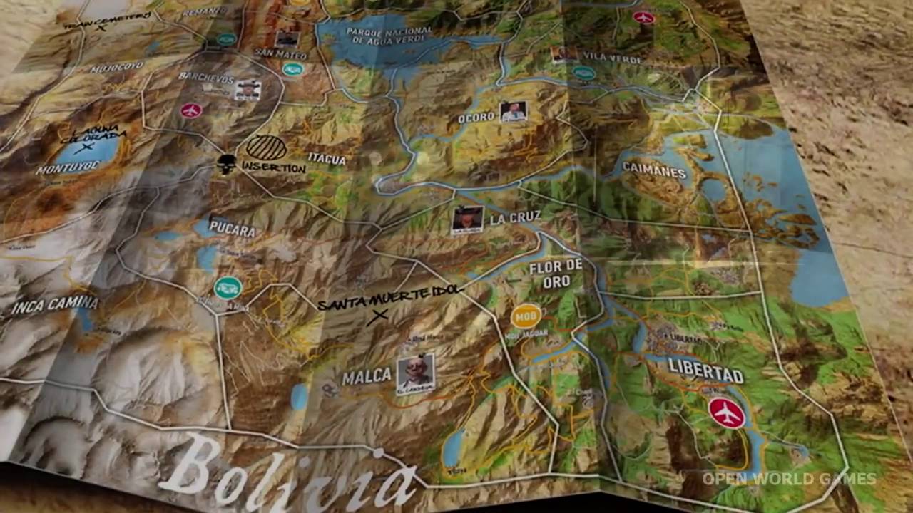 ghost recon wildlands map