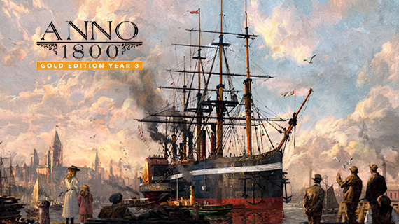 Anno 1800 Gold Edition Year 3 Pc Uplay Game Keys