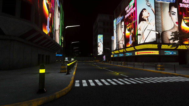 United States product data sample: GameGuru MAX Cyberpunk Booster Pack - City Streets