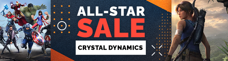Crystal Dynamics Sale at Green Man Gaming PC Game Keys