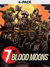 7 Days Blood Moon - 4 Pack — GreenManGaming