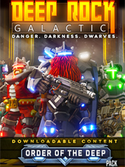 Jaquette de Deep Rock Galactic - Order of the Deep Pack